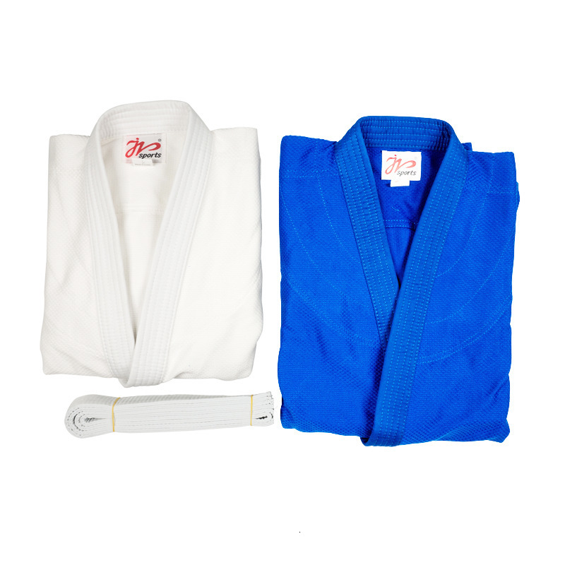 Protective Gear Tafon 450gsm Tops 240gsm Pants Judo Gi Martial Arts Uniform Bleach Kimono Single Weave Gi With White Belt 230808