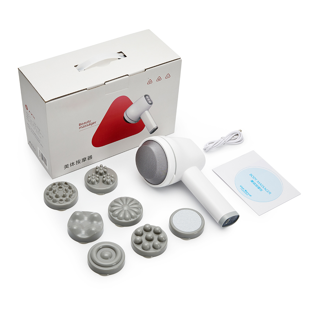 Full Body Massager Electric Therapy Gun Massager for Body Pain Relief Massagepistol Anti Cellulite Fitness Slimming Massager Vibration Muscle Relax 23