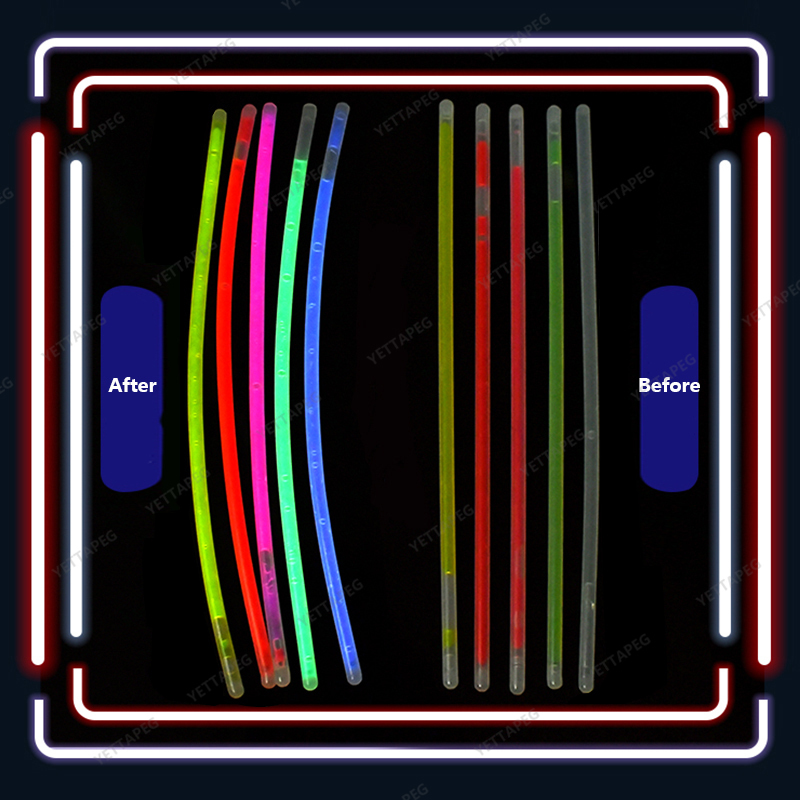 LED Light Sticks 2050100pcs Glow Sticks Party Fluorescence Light Glow In The Dark Bracelet Necklace Neon Wedding Birthday Party Props Decor 230809