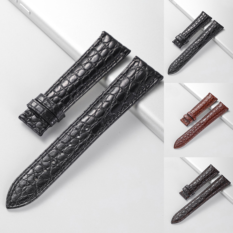 Watch Bands Real Alligator Watch Strap Genuine Leather Watch Bands For Men Or Women Watch Accessories 12 24mm Not Included Buckle 230808