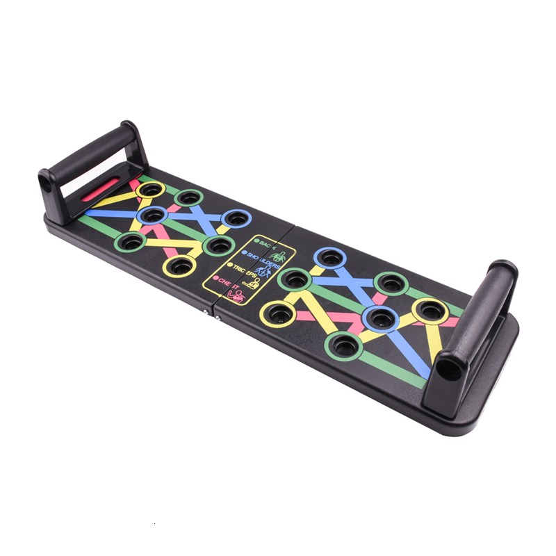 PushUps Stands 14 in 1 Push Up Board Muscle Trimmer Parallel Bars Pushups Stands Body Building Portable Gym At Home Workout Handstand Exercise 230808