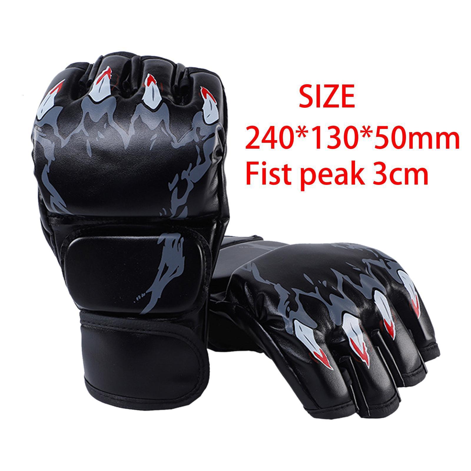 Protective Gear Boxing Gloves Protective Gear Protector Open Palm for Youth Adults Grappling Fitness Punching Heavy Bag Karate Fighting 230808