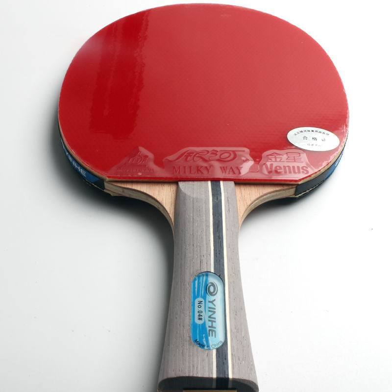 Table Tennis Raquets Original Galaxy yinhe 04b table tennis rackets blade with pimples in rubber racquets ping pong paddles pure wood for loop player 