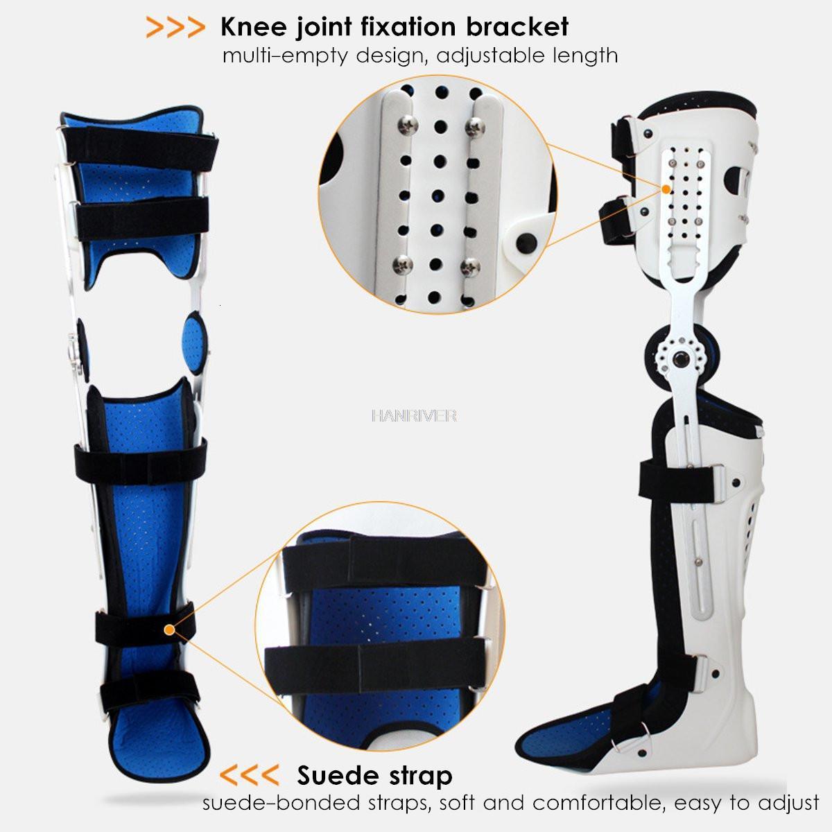 Other Health Beauty Items Leg support orthosis fracture protector adjustable calf ankle foot fixation brace orthosis knee joint ankle calf stabilizer 