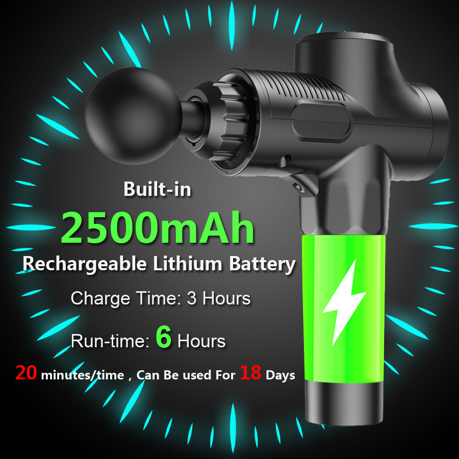 Full Body Massager RLESMEN Professional Massage Gun 12 Heads Electric Muscle Massager Handheld Fascial Gun Relaxation For Men Adult Bodybuilding 23080