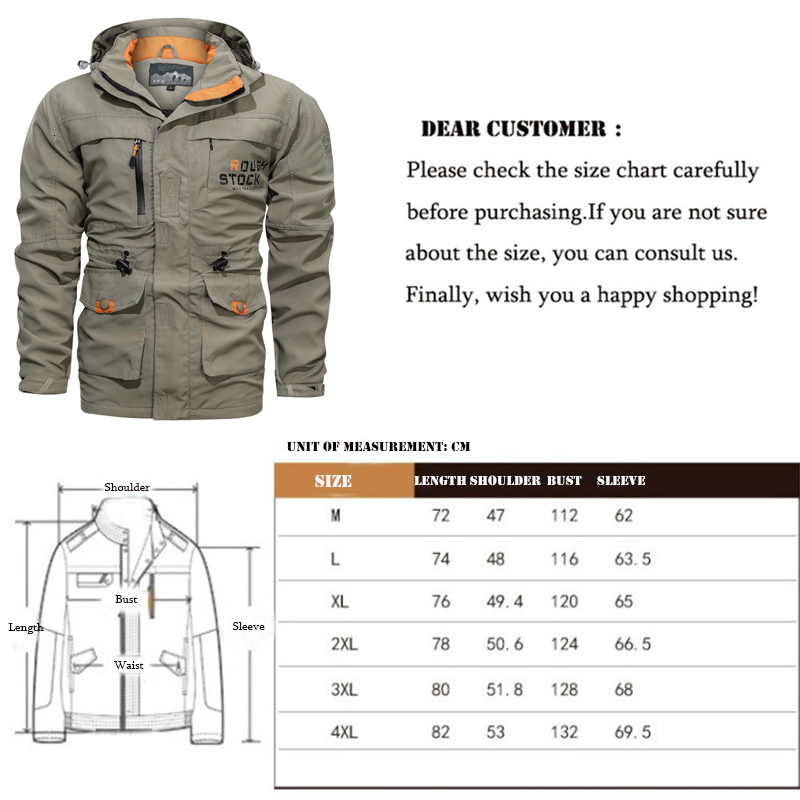 Men's Jackets Jacket Men's Mid-Length Casual Outdoor Hooded Plus Size Breathable Battle Jacket Spring and Autumn Removable Cap Clothes 23080