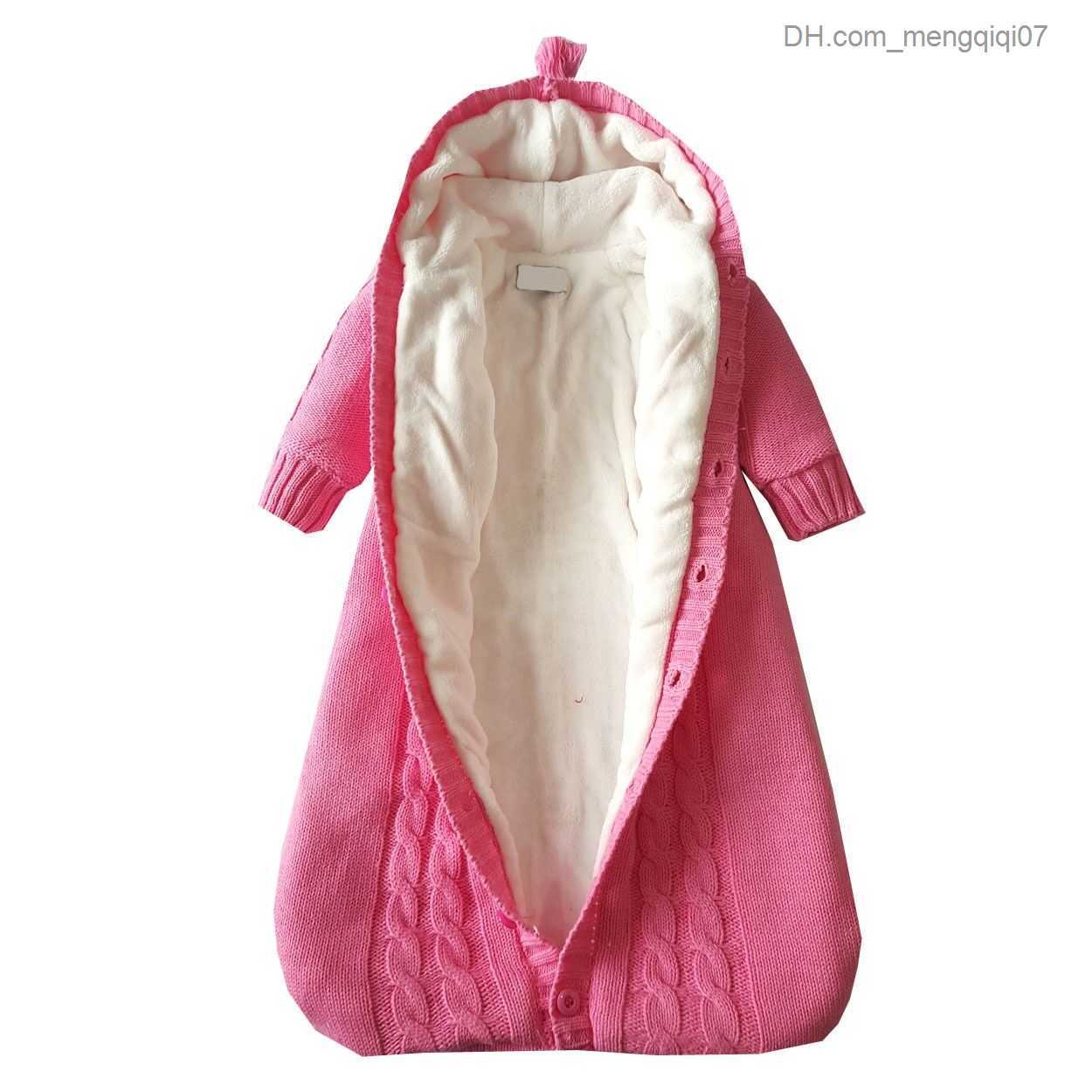 Pajamas Baby Boys and Girls Knitted Sleeping Bag Baby Sleeping Bag Z230810