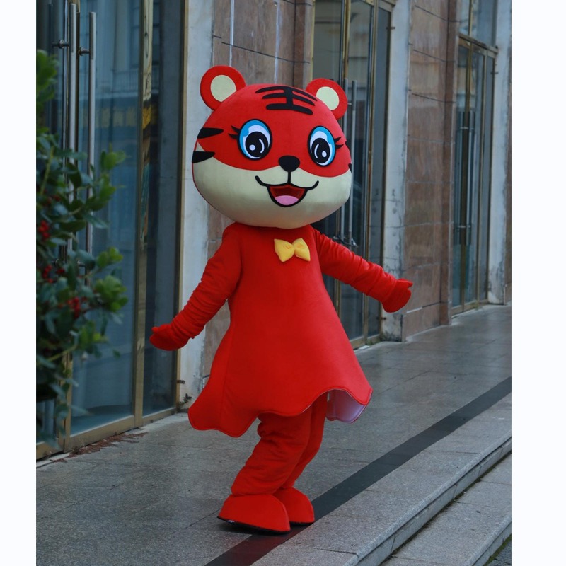 Tiger Doll Clothing God Of Wealth Clothing Year Clothing Tiger Cartoon Clothing Tiger Year Performance mascot