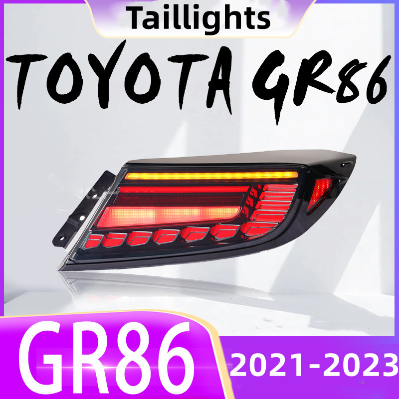 LED Taillight Upgrade For 20 21-2023 Subaru BRZ/Toyota GR86 Auto Tail Lights Assembly Turn Signal Brake Rear Lamp