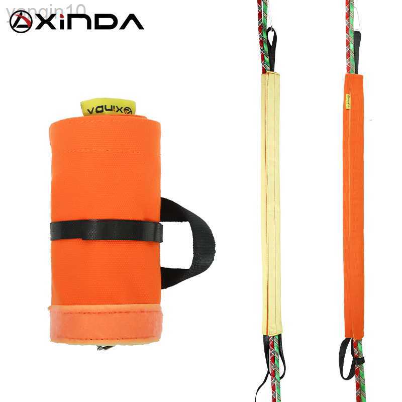 Rock Protection Xinda Outdoor Rock Climbing Rope Protective Cover Rope Protector Protective Rope Anti-wear Protective Kevlar Pad Sleeve HKD230810
