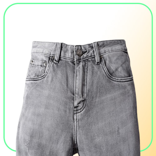 Luxurys Designer Mens Jeans Solid Classic Style Severe Washed Grey Luxury Pants Slimleg Fit Motorcycle Biker Denim Fashion Trouse5557157