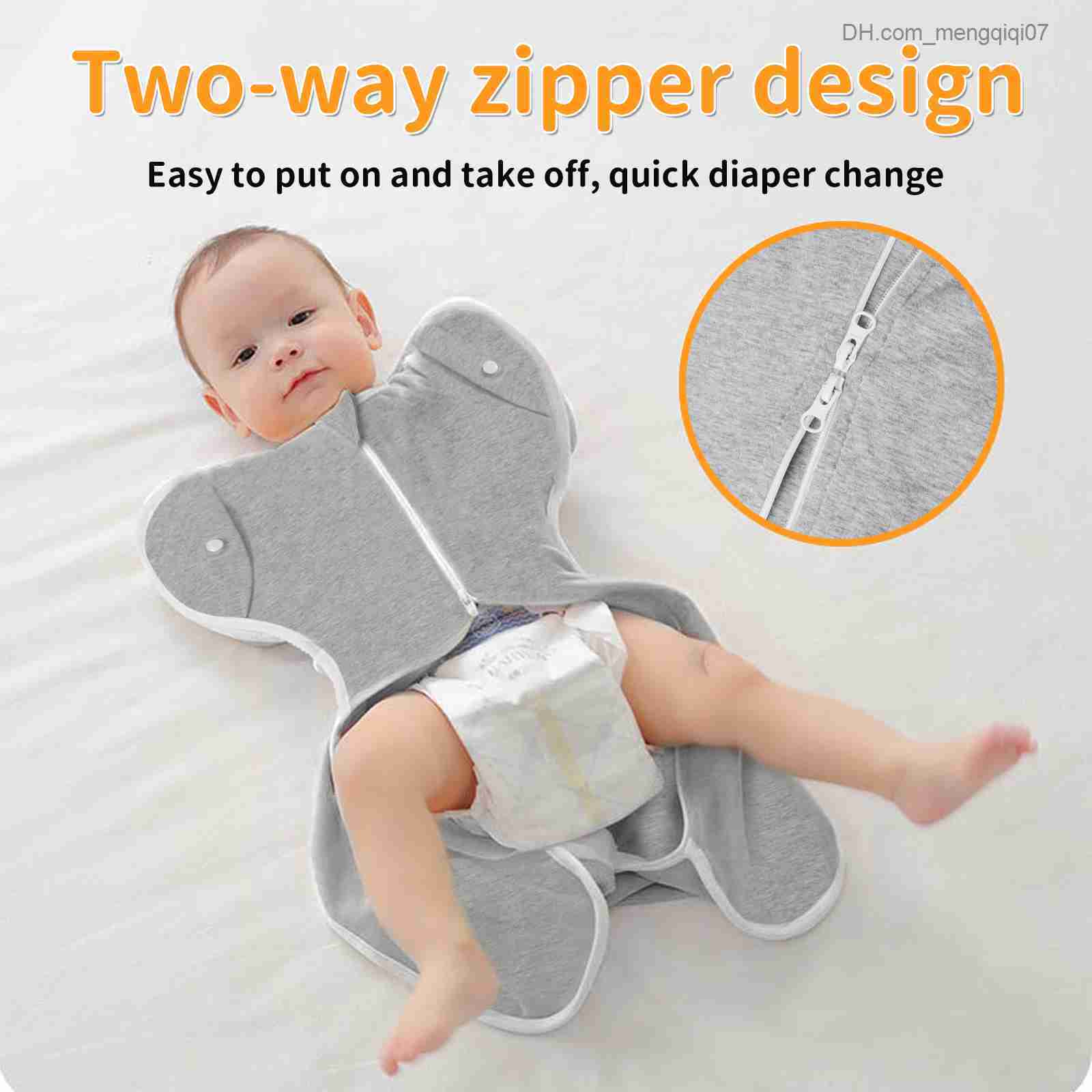 Pajamas Swaddle Blanket sleeping bag a wearable sleeping bag for newborns suitable for infants girls and boys aged 0-6 months Z230810