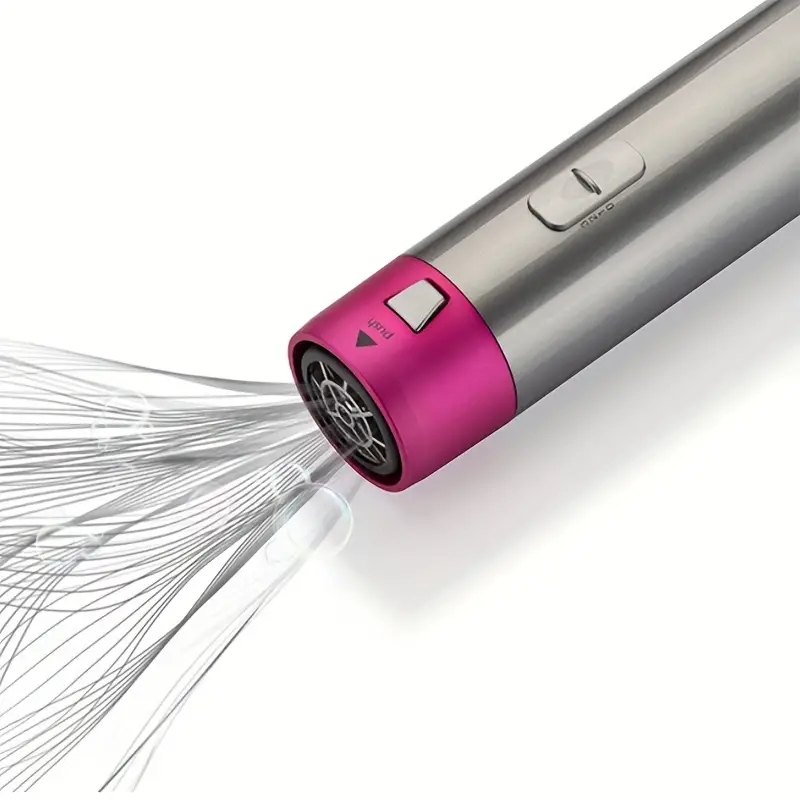 5-in-1 Dual-Use Hot Air Comb and Styling Hair Dryer - Automatic Curling and Straightening with Detachable Hairdressing Set
