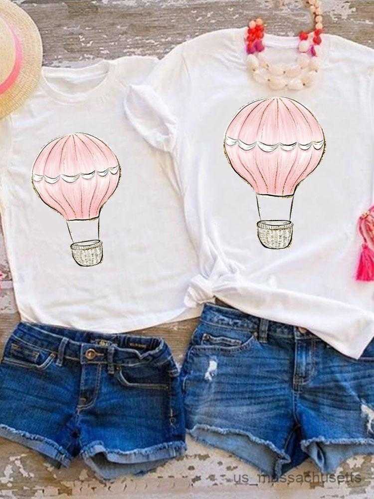 Family Matching Outfits Tee Family Matching Outfits Butterfly Trend New 90s Graphic T-shirt Women Girls Boys Kid Child Summer Mom Mama Clothes Clothin
