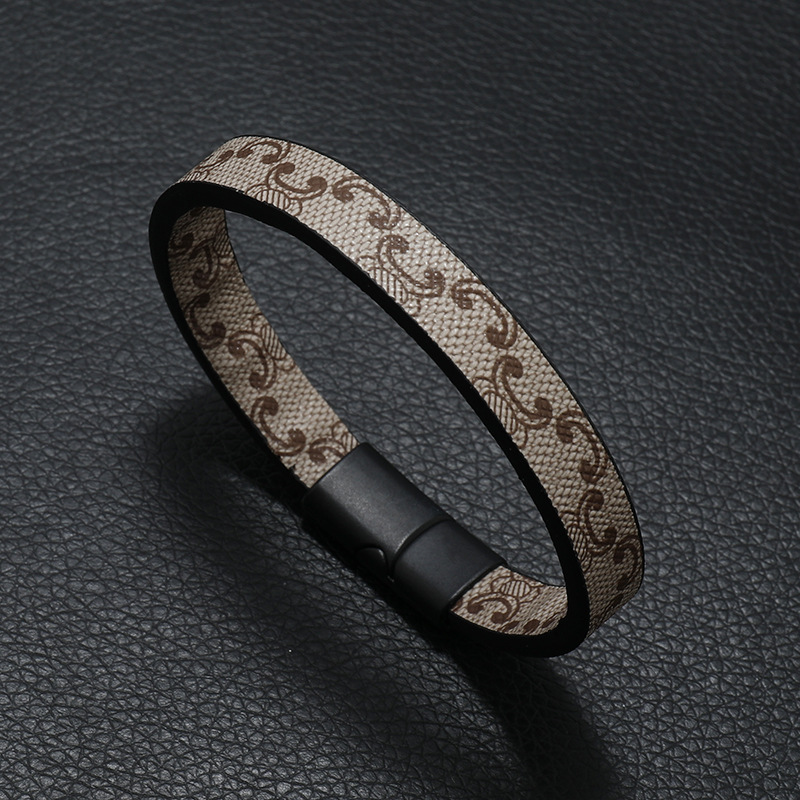 Classic Design Colorful Leather Bracelet Jewelry for Gift