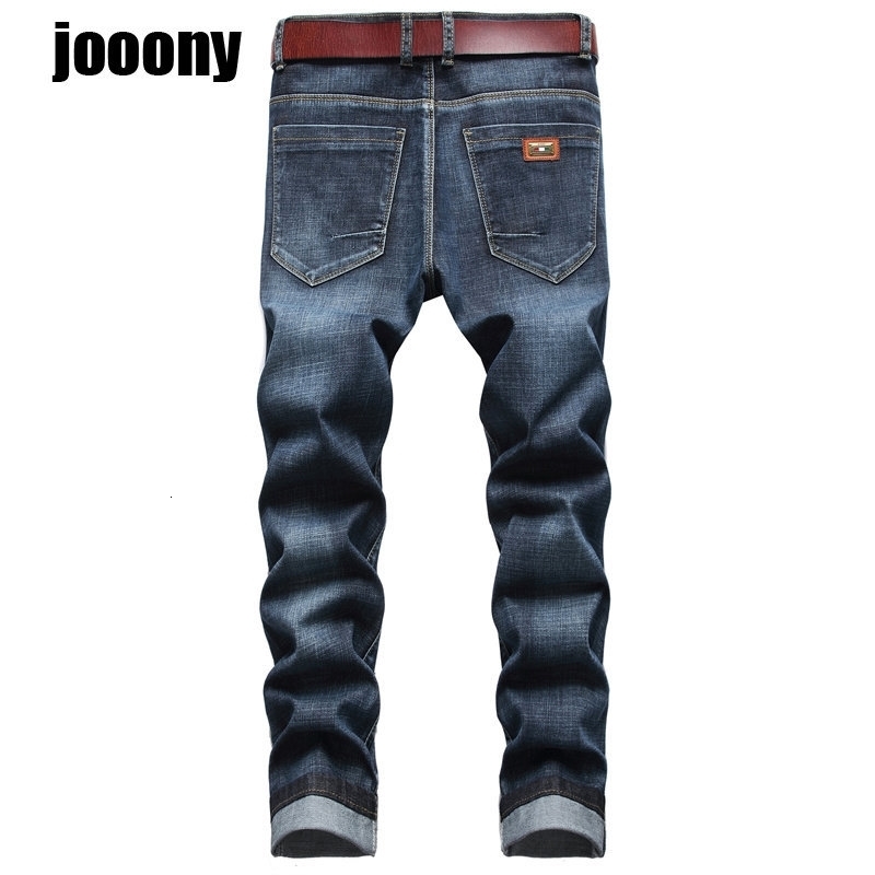 Mens Jeans Fashion Straight Regular Stretch Denim Trousers Streetwear for Men Spring Autumn Classic Elastic Business 230809