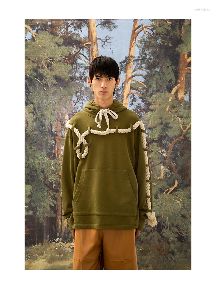 Men's Hoodies Fashion & Sweatshirts Runway Luxury European Design Party Style Clothing