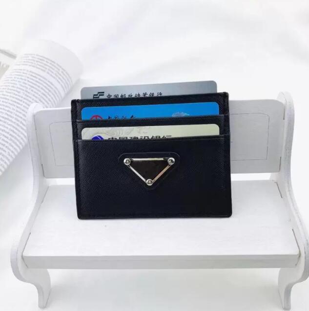 P card holder New Card Holder Wallet Ladies Men Pure High End Designer Belt Box bank card, credit card holder562