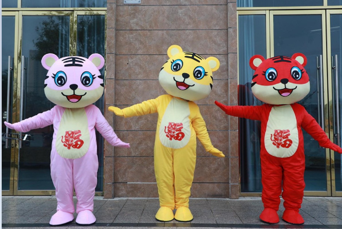 Tiger Doll Clothing God Of Wealth Clothing Year Clothing Tiger Cartoon Clothing Tiger Year Performance mascot