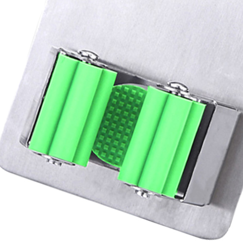 Stainless Steel Broom hooks Mop placement Holder Wall Mounted Organizer Rack Clip forja de puerta hierro261k8060539