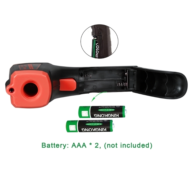 wholesale Instruments GM320S Non-Contact Industrial Infrared Thermometer IR High Temperature Gun LCD Laser-Pointer 230809