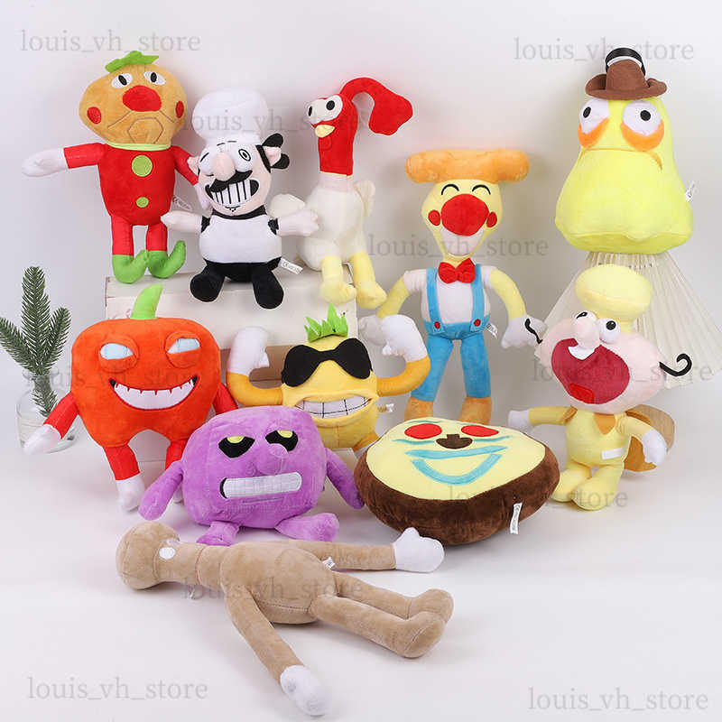 Plush Dolls Pizza Tower Plush Tower Pizza Tower Noise Plush Pizza Tower Game Plush Peppino Plushies Oblique Pepperman Stuffed Animal T230828