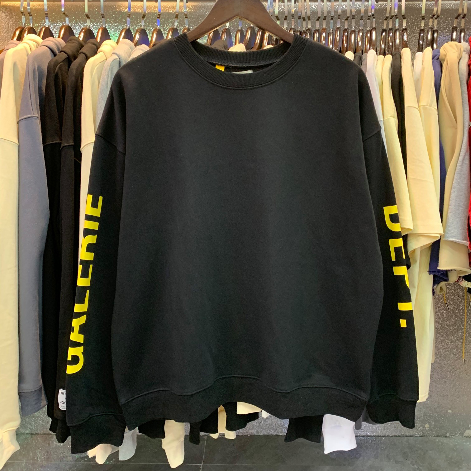 Men's Plus Size Hoodies & Sweatshirts Round neck embroidered and printed polar style summer wear with street pure cotton 3n