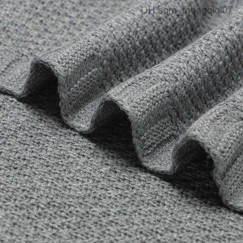 Sleeping Bags Baby blanket knitted newborn Swaddle packaging blanket super soft baby crib blanket crib blanket Z230810