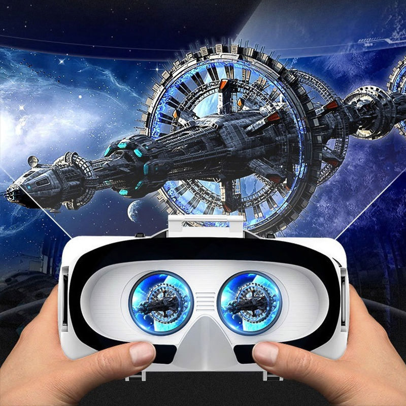 VR Glasses VR glasses Helmet 3D Glasses Virtual Reality Headset For Smart phone Smart Phone Goggles Video Game Viar Binoculars VR Movies 230809