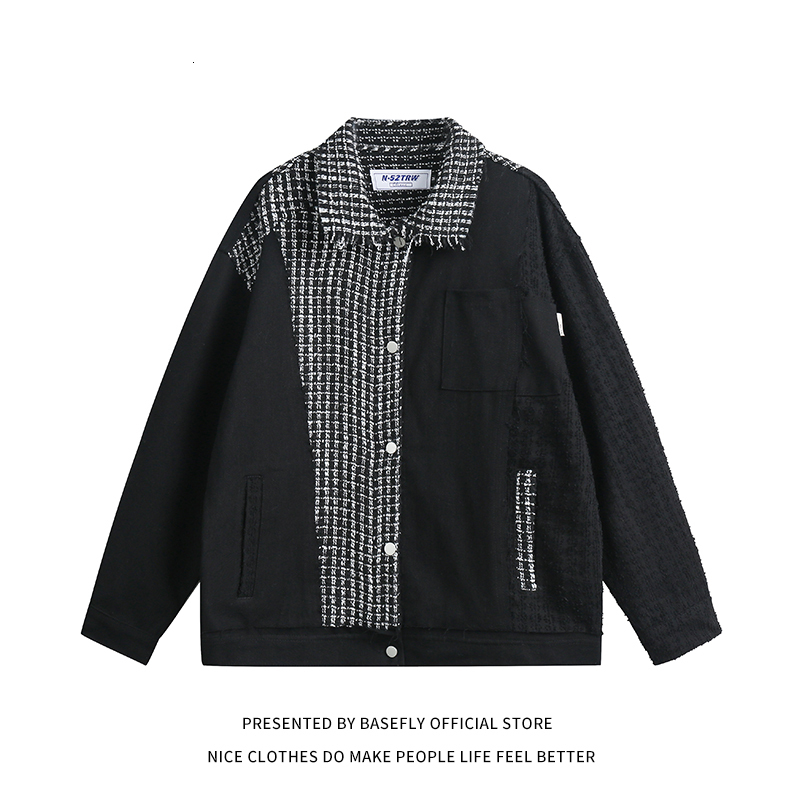 Womens Jackets Arrival Spring Patchwork Women High Streetwear Cotton Denim Jacket Unisex Men Varsity Casual Coat Couple Shirt Chic Topwear 230809