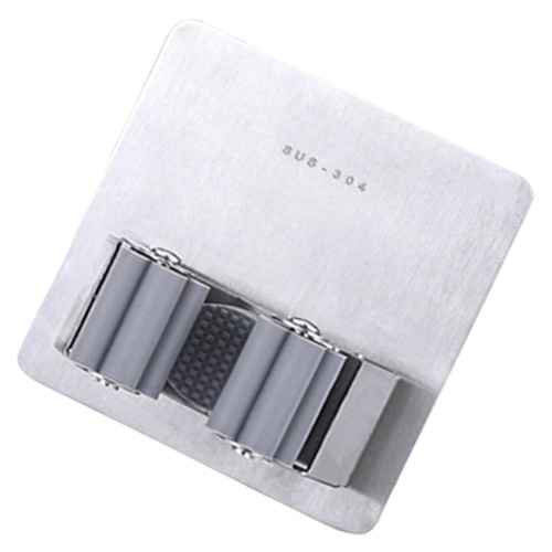 Stainless Steel Broom hooks Mop placement Holder Wall Mounted Organizer Rack Clip forja de puerta hierro261k8060539