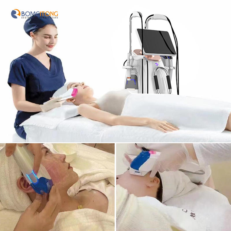 2023 lastest 7D Hifu Ultrasound Therapy Machine Contour shaping Body Slimming Anti Wrinkle Skin tightening Beauty Equipment free shipping 2 handles ma