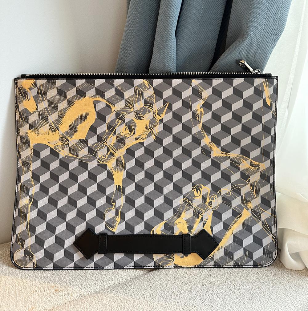 Clutch Bags Wallets men women LOUP NOIR toilet ecrue bag Envelope package documents Toiletry Pouch Protection Makeup q1