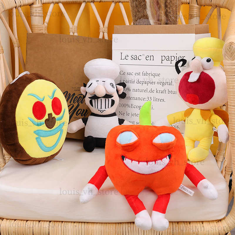 Plush Dolls Pizza Tower Plush Tower Pizza Tower Noise Plush Pizza Tower Game Plush Peppino Plushies Oblique Pepperman Stuffed Animal T230828