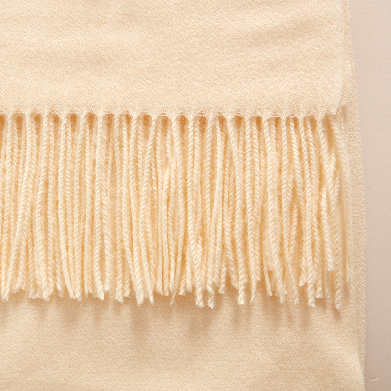 Scarves VISROVER 32 colors woman winter scarf fashion female shawls cashmere handfeeling winter wraps solid color winter hijab scarf 230810