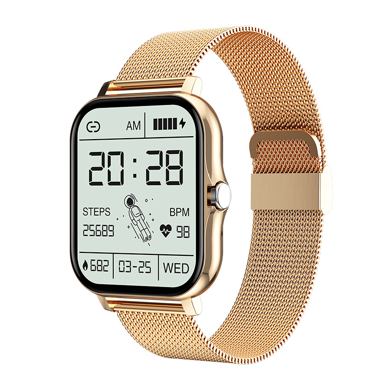 CT2 Bluetooth Call Heart Rate Sleep Monitoring Custom Dial Music Smart Sports Watch free shipping
