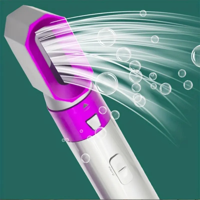 5-in-1 Dual-Use Hot Air Comb and Styling Hair Dryer - Automatic Curling and Straightening with Detachable Hairdressing Set