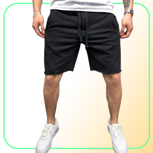 Mens New summer Cotton Men shorts bodybuilding Fitness sweat shorts Jogger Casual Gyms mens Asian Size8003523