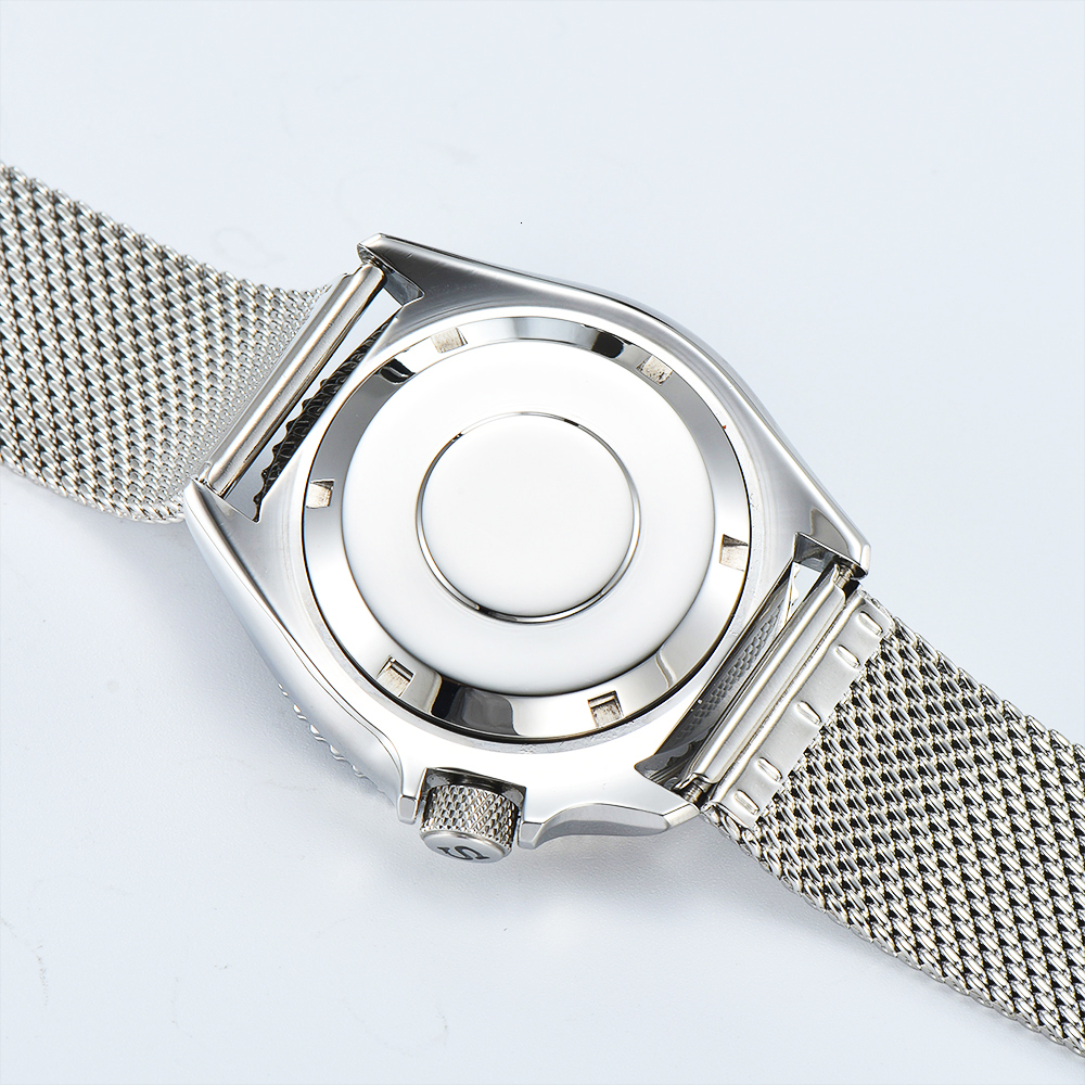 Wristwatches PARNSRPE SK007Series Men's Watch NH35AMovement Super Bright Large Luminous Dial Calendar Window Diver Automatic Mechanical 230809