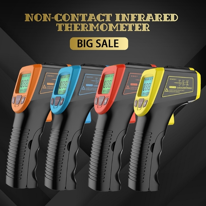 wholesale Instruments GM320S Non-Contact Industrial Infrared Thermometer IR High Temperature Gun LCD Laser-Pointer 230809