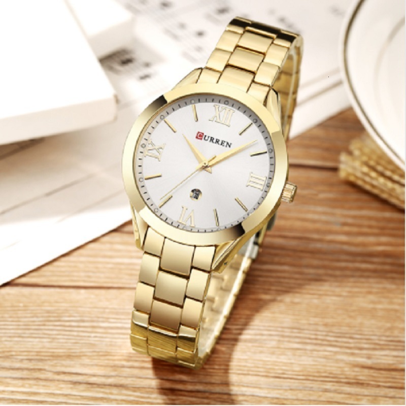 Other Watches CURREN Watch Women Ladies 9007 Steel Women's Bracelet Female Clock Relogio Feminino Montre Femme 230809