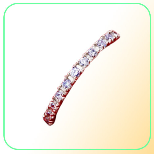 New Design Band Rings Wedding Rings Women 925 Sterling Silver Simulated Diamond Ring Jewelry