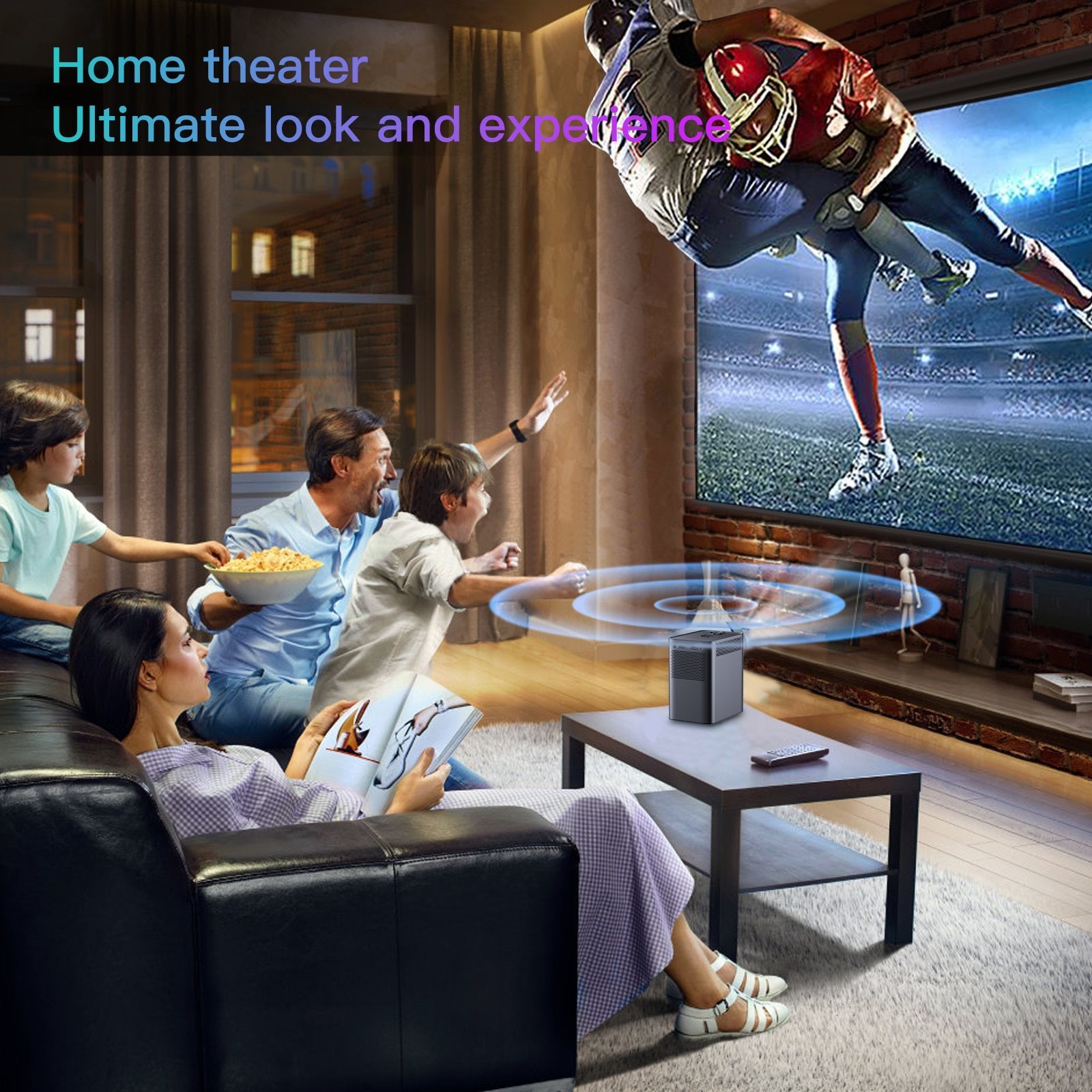 Projectors S30MAX Android 10 Mini Projector Full HD 1080P S30 MINI Projectors Android Wifi Projector 2GB 16GB Projector Portable Projectors 230809