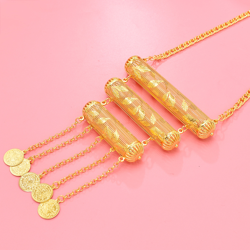 Labret Lip Piercing Jewelry Kurdish Iraqi style Shoulder Chains Golden Carved silah or weapon Ethnic Statement Body Gypsy Charms Female 230809