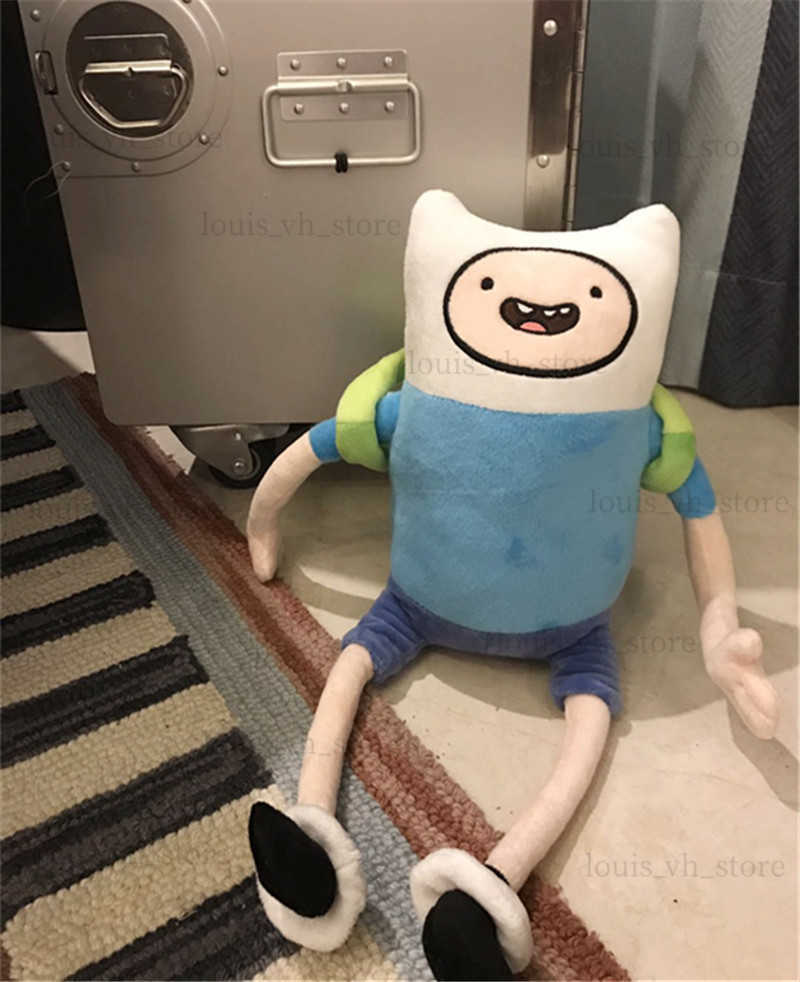 28-42cm Finn Jake BMO Soft Stuffed Animal Dolls Creative Adventure Time Plush Toys Cartoon Stuffed Dolls Kids Gifts T230810