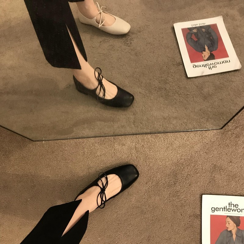 Dress Bailamos Casual Flats Comfortable Soft Boat Loafers Ballerina Shallow Round Toe Ballet Flat Shoes Women Slip On hot Side 230809
