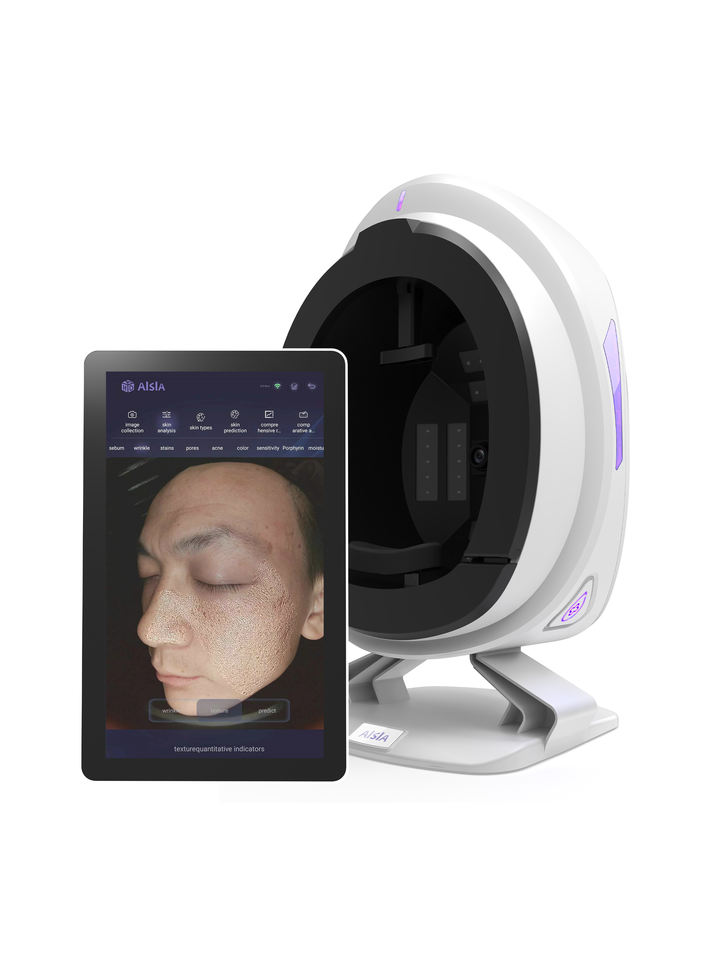 Profession 8 In 1 Facial Skin Analyzer Machine Home Use For Face Detect Skin Moisture Skin Wrinkle analysis For Beauty Salon