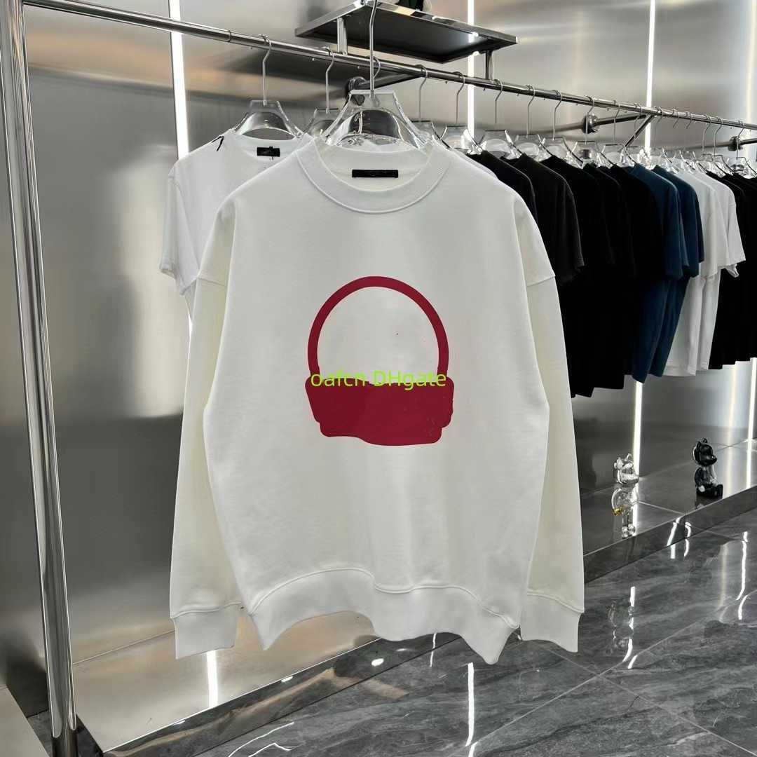 Hoodies Men's Designer Hoodie Men's Pullover Loose Hoodie Classic Sweatshirt Long Sleeve Round Neck Sweater Letter Pattern Top Women's Sweatshirt