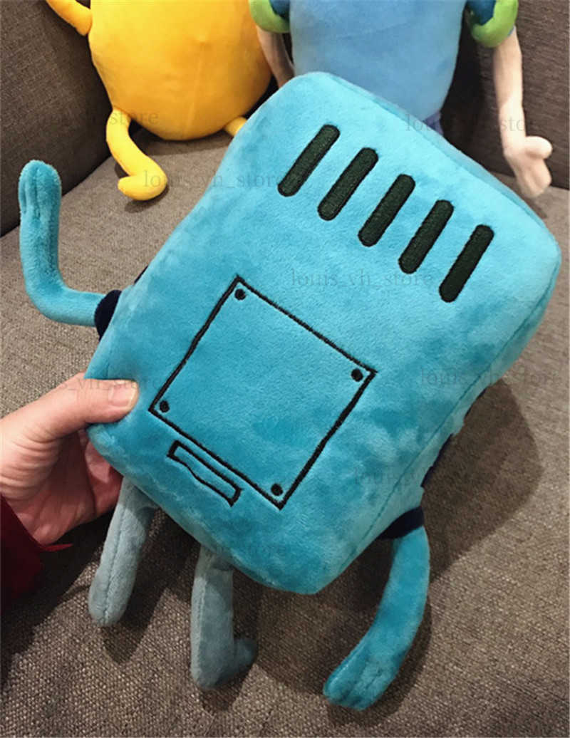 28-42cm Finn Jake BMO Soft Stuffed Animal Dolls Creative Adventure Time Plush Toys Cartoon Stuffed Dolls Kids Gifts T230810