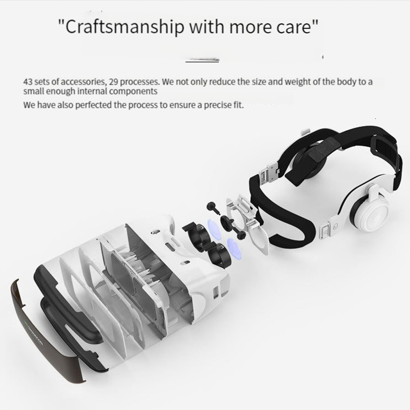 VR Glasses VR glasses Helmet 3D Glasses Virtual Reality Headset For Smart phone Smart Phone Goggles Video Game Viar Binoculars VR Movies 230809